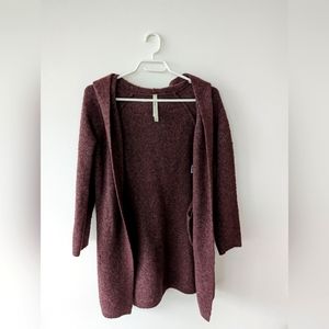 Aritizia Wool hooded Sweater Cardigan